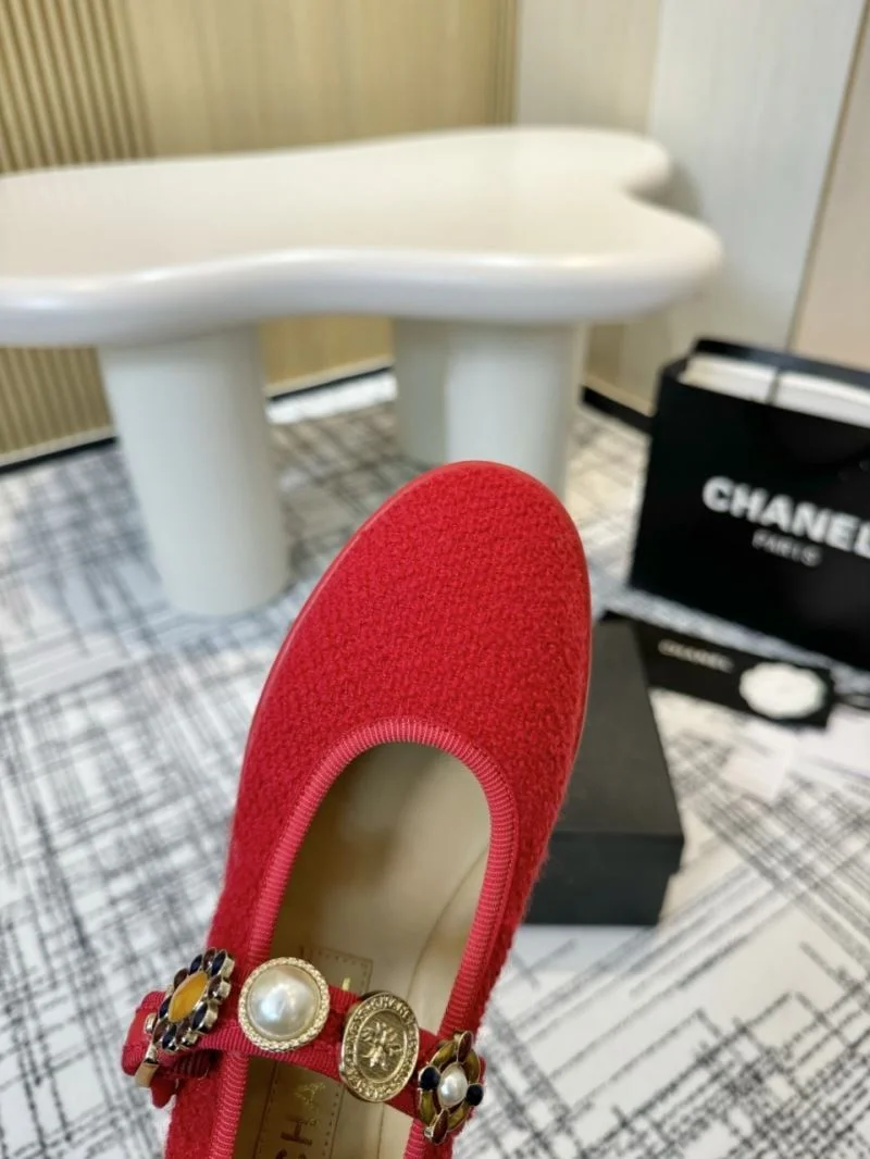 Breathable Chanel Flat Shoes 18247