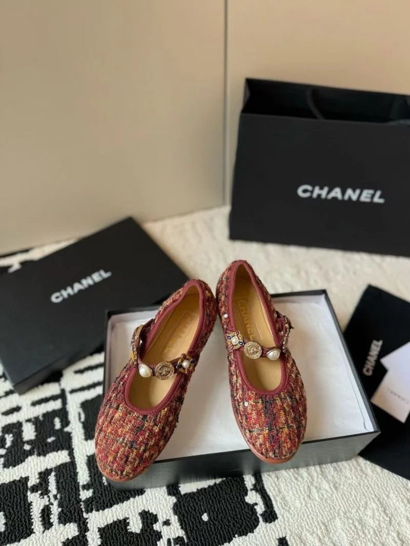 Stretchable Chanel Flat Shoes 18239