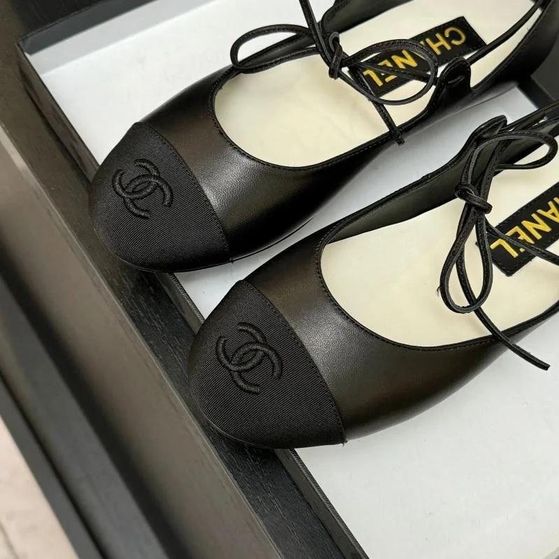 SmoothTexture Chanel Flat Shoes 18200