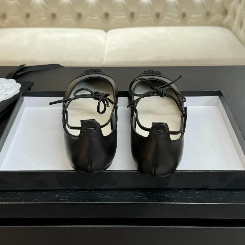 SmoothTexture Chanel Flat Shoes 18200