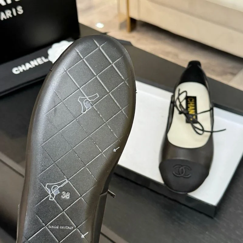 SmoothTexture Chanel Flat Shoes 18200