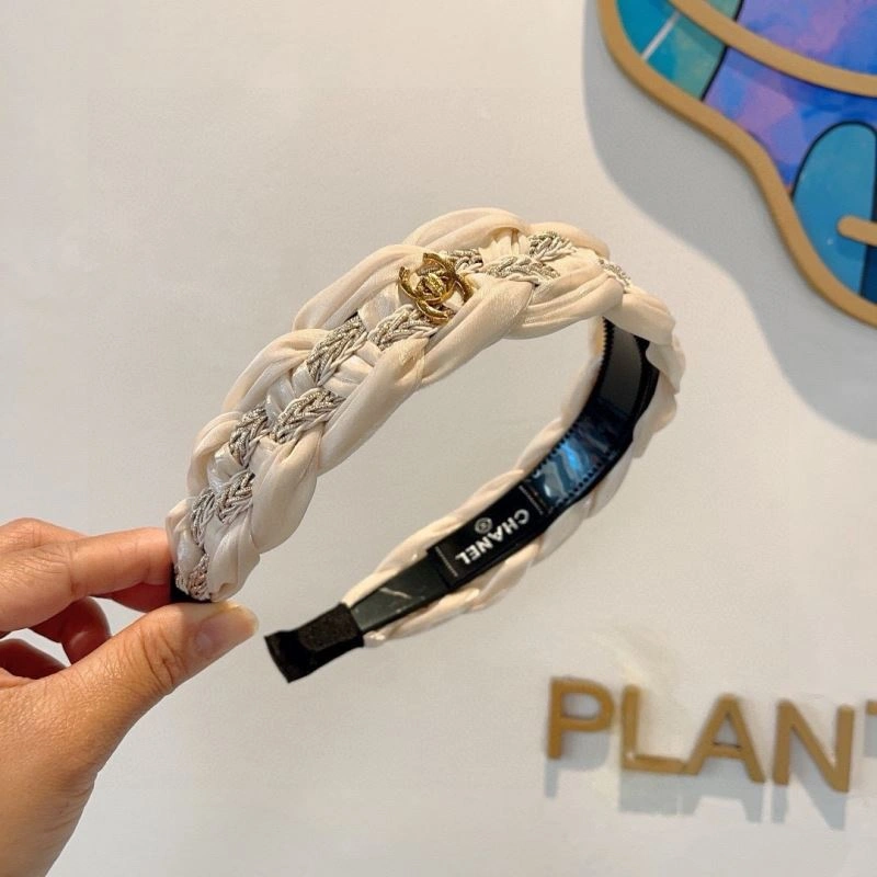 ZipUp Chanel Hair Hoop 263324