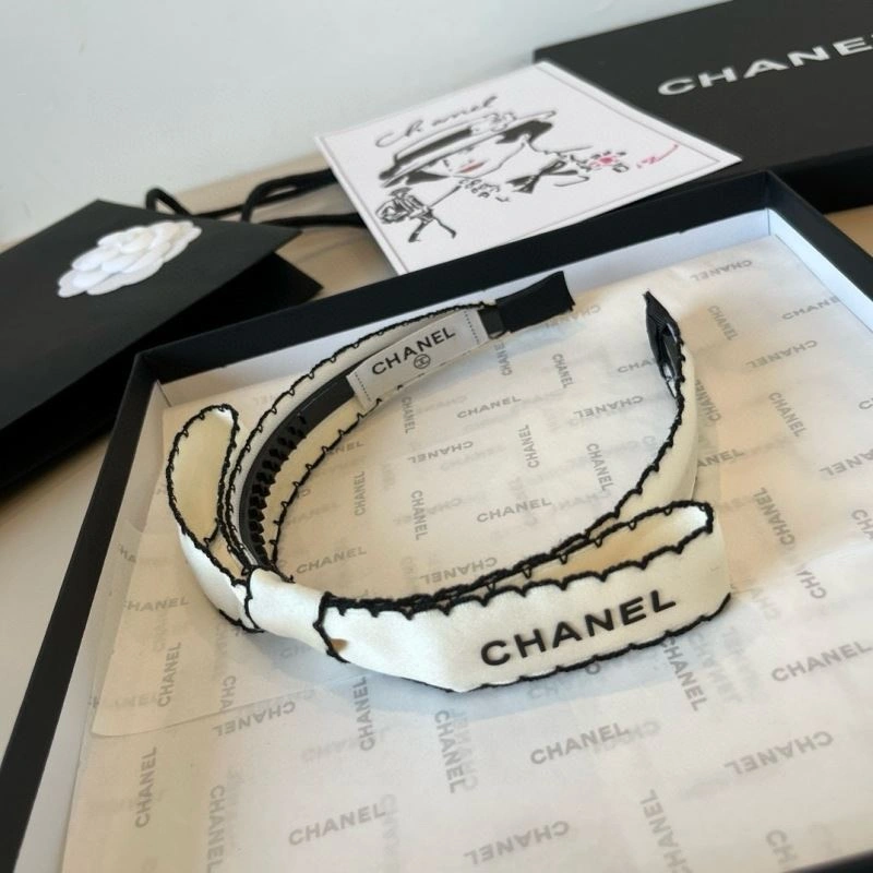 Bold Chanel Hair Hoop 264506