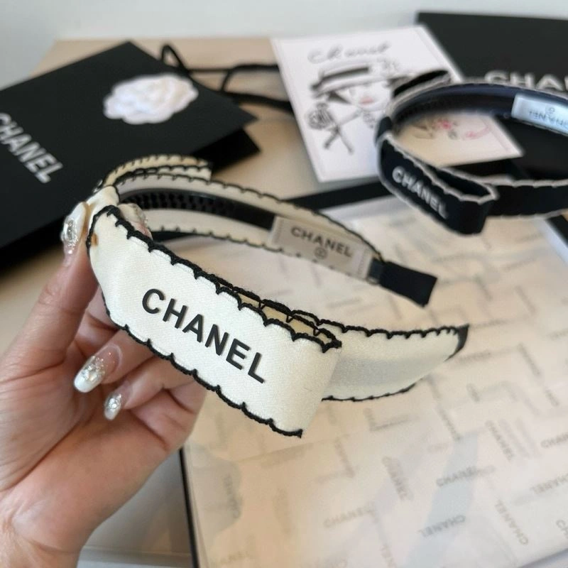 Bold Chanel Hair Hoop 264506