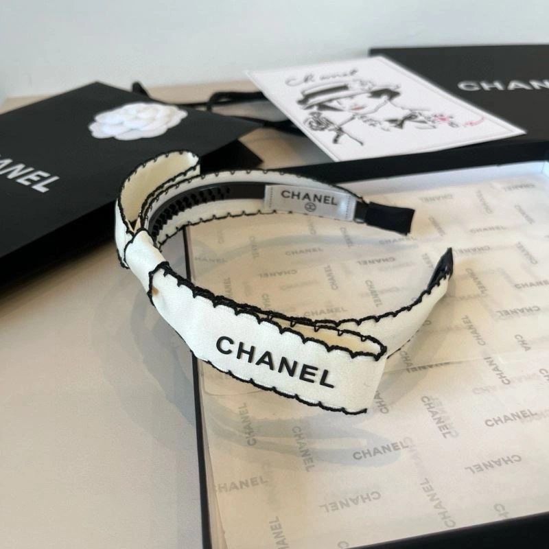 Bold Chanel Hair Hoop 264506