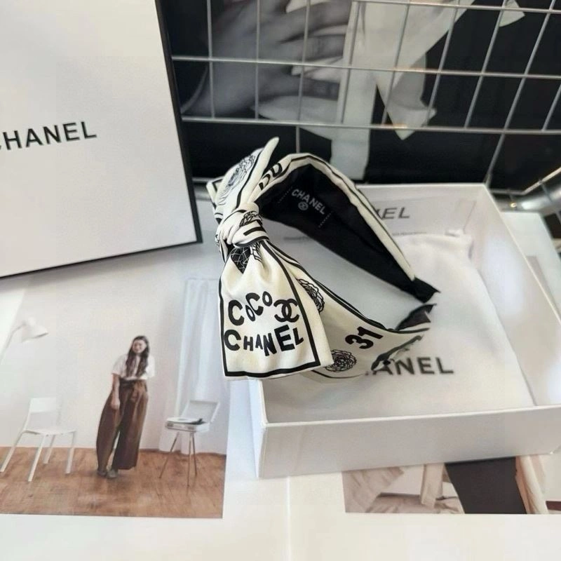 Breathable Chanel Hair Hoop 264426