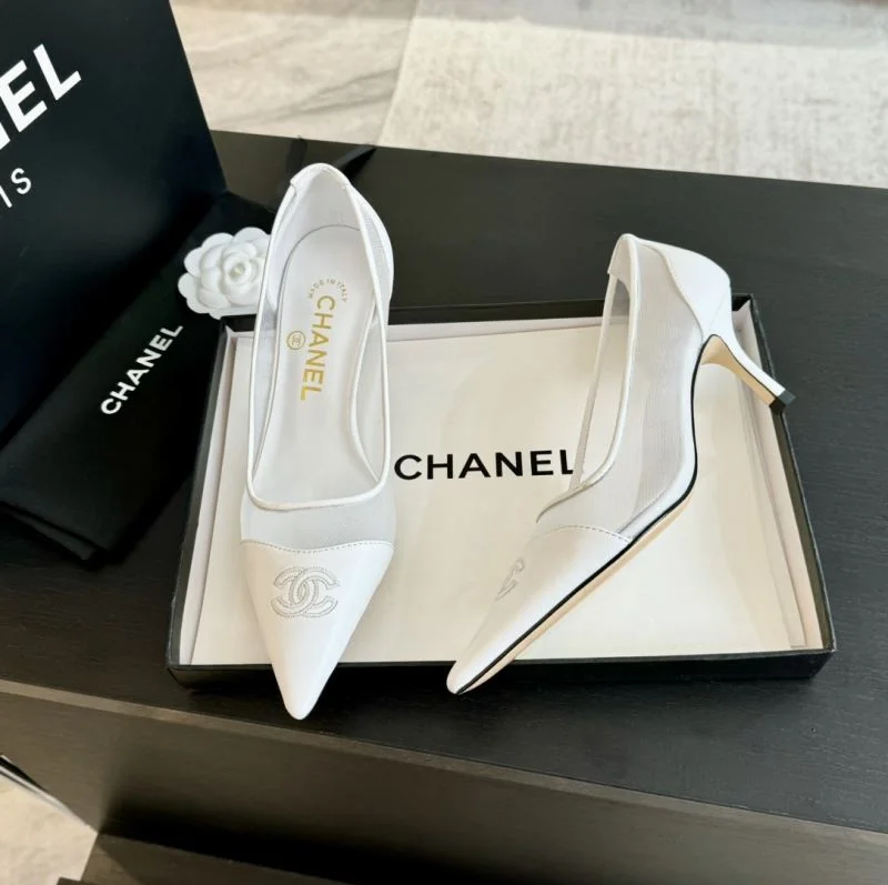 SunProtective Chanel Heeled Shoes 20335