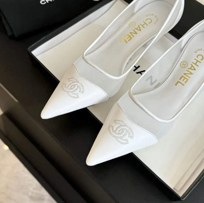 SunProtective Chanel Heeled Shoes 20335