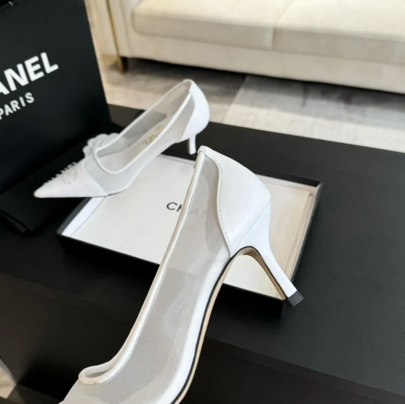 SunProtective Chanel Heeled Shoes 20335