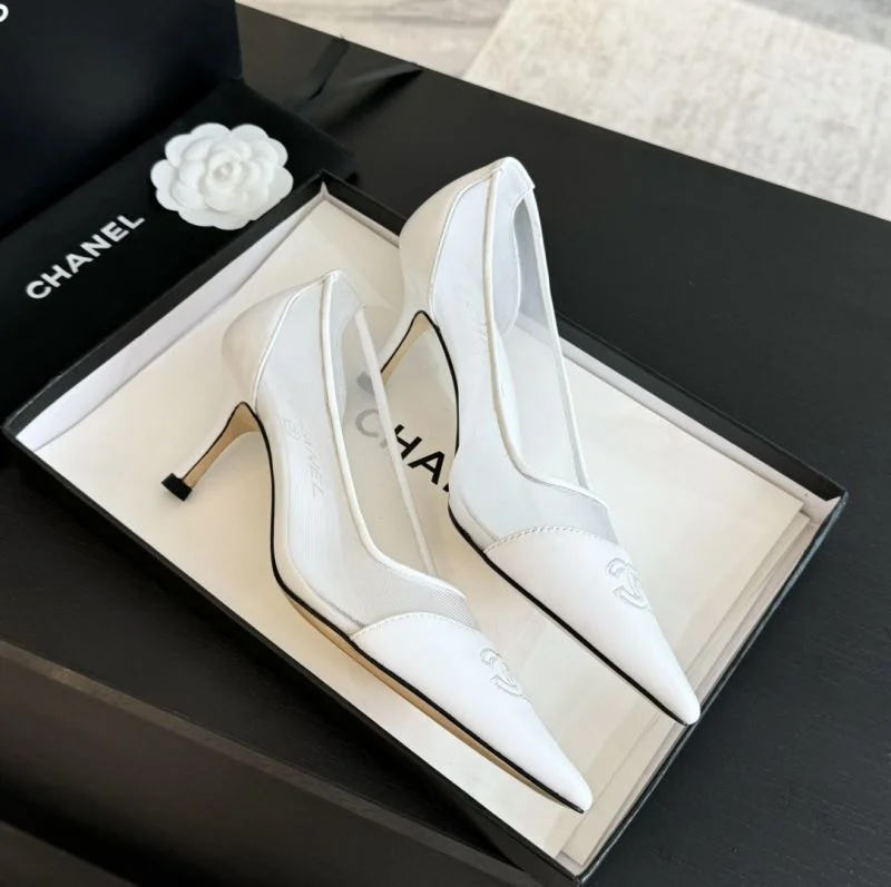 SunProtective Chanel Heeled Shoes 20335