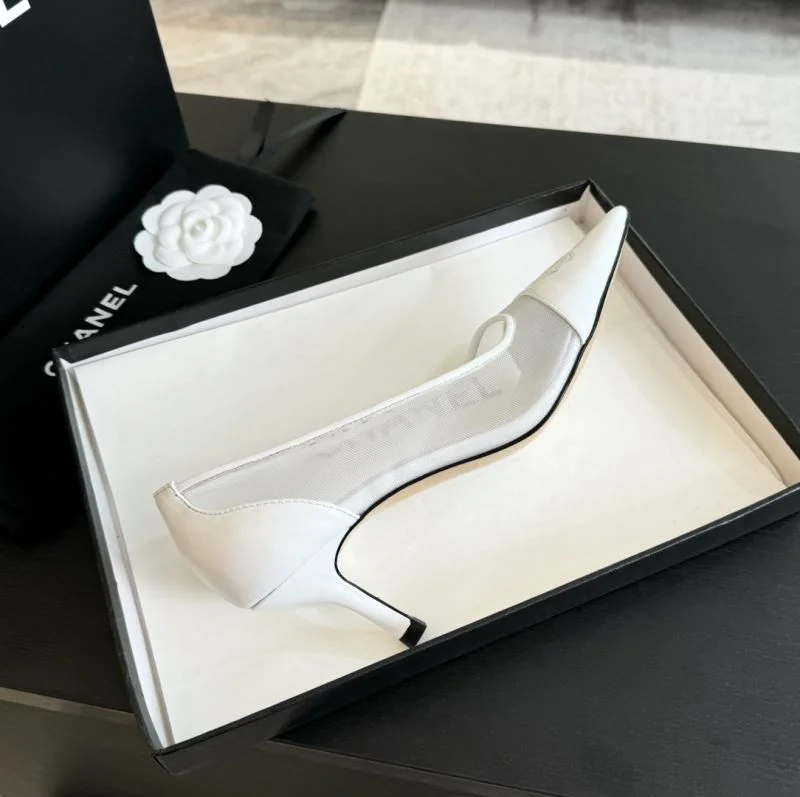 SunProtective Chanel Heeled Shoes 20335