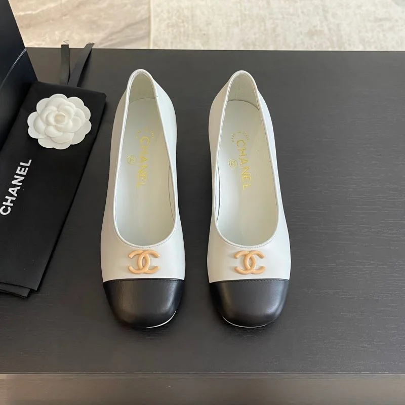 SmoothTexture Chanel Heeled Shoes 20334