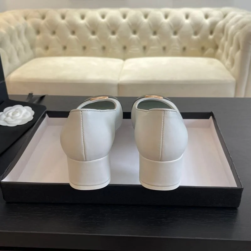 SmoothTexture Chanel Heeled Shoes 20334