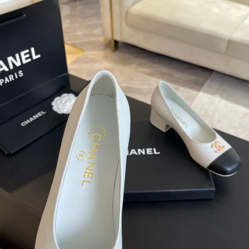 SmoothTexture Chanel Heeled Shoes 20334