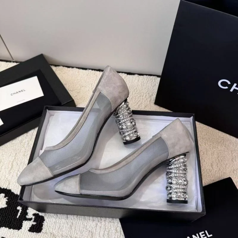 Chanel Heeled Shoes QuickDry 20406
