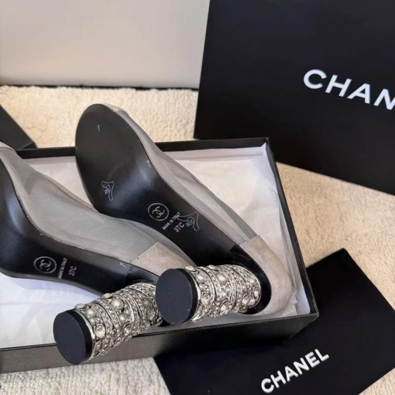 Chanel Heeled Shoes QuickDry 20406