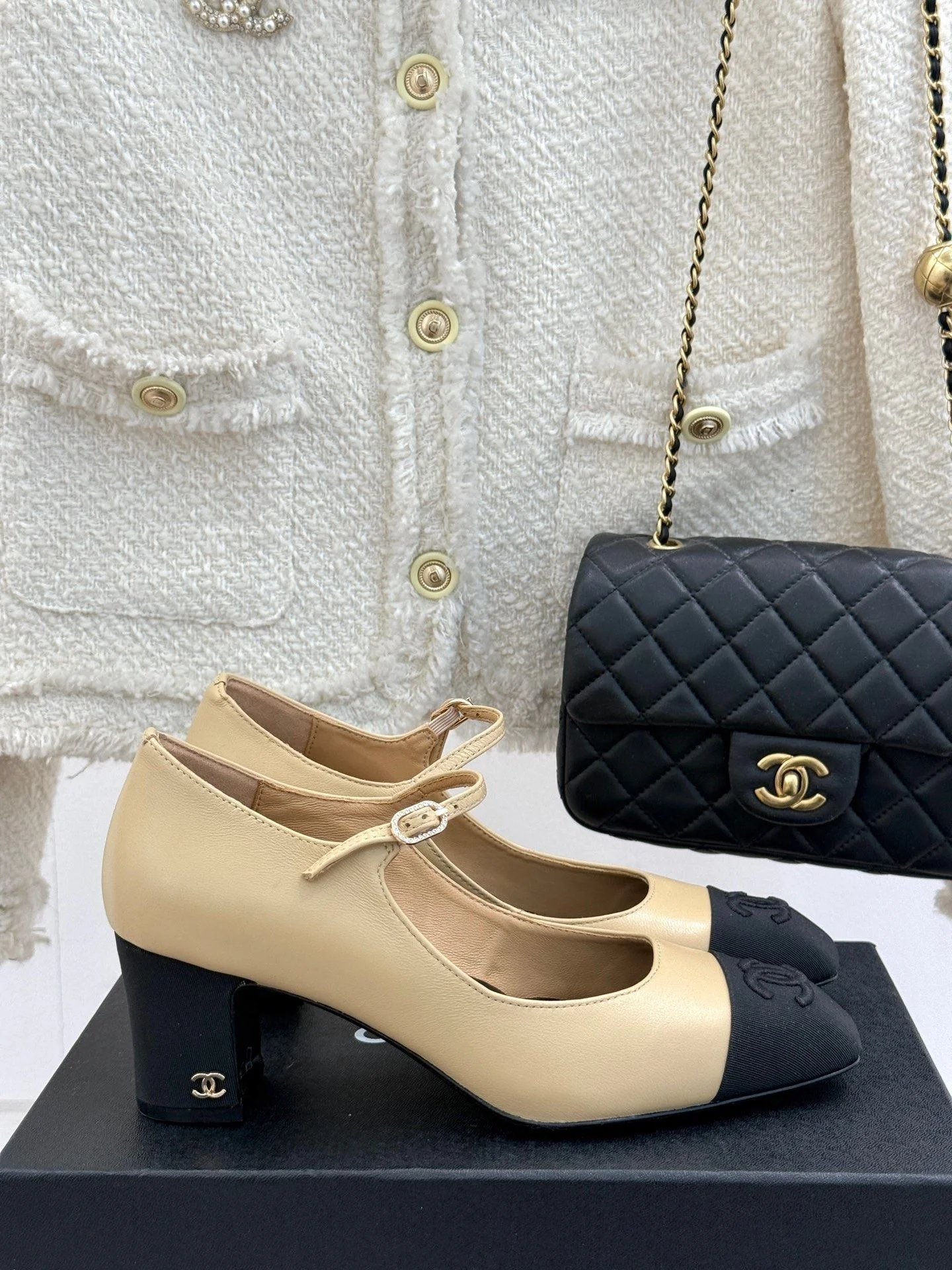 Chanel Heeled Shoes Original 18190