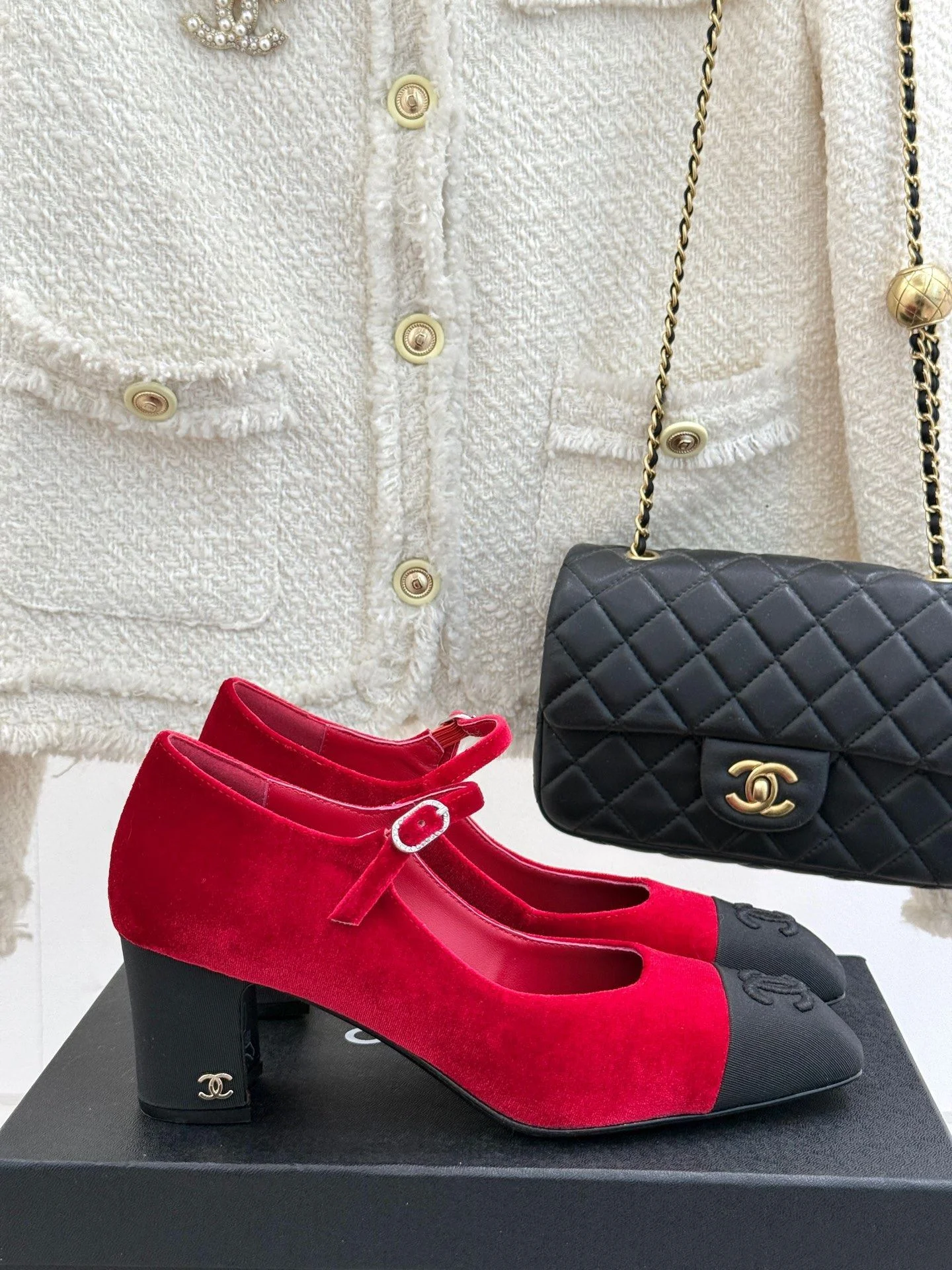 EasyMatch Chanel Heeled Shoes 18196