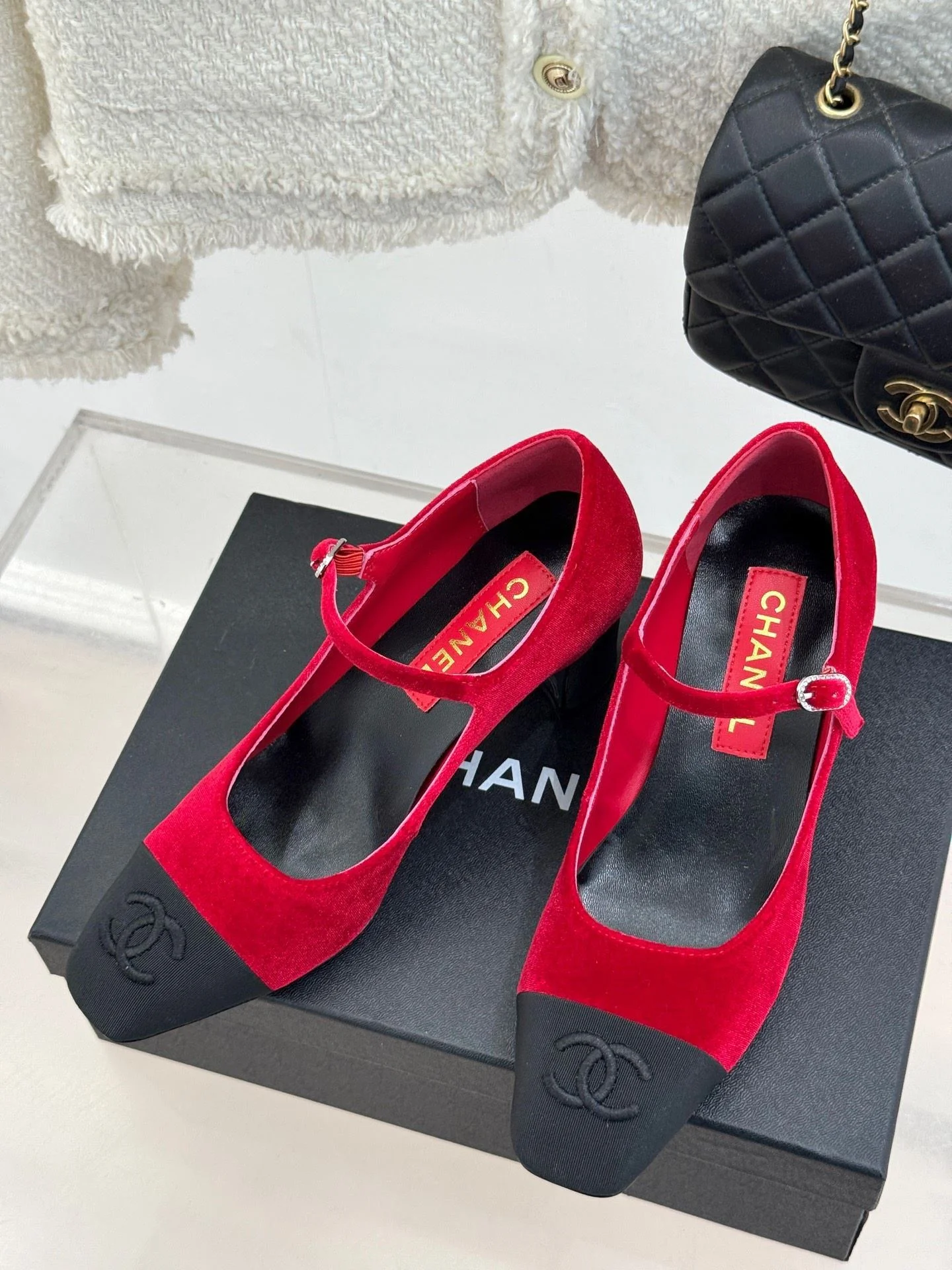 EasyMatch Chanel Heeled Shoes 18196
