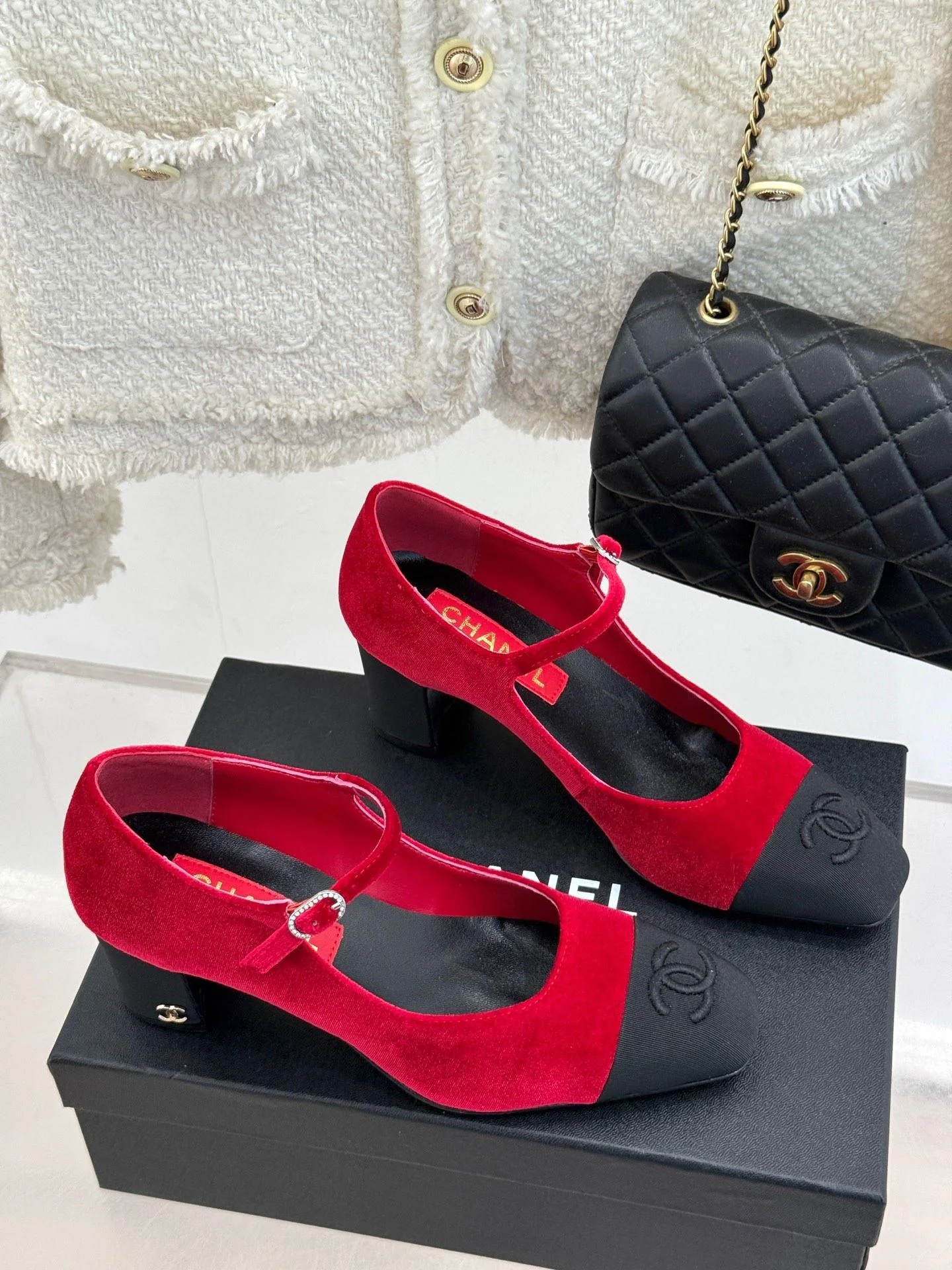 EasyMatch Chanel Heeled Shoes 18196