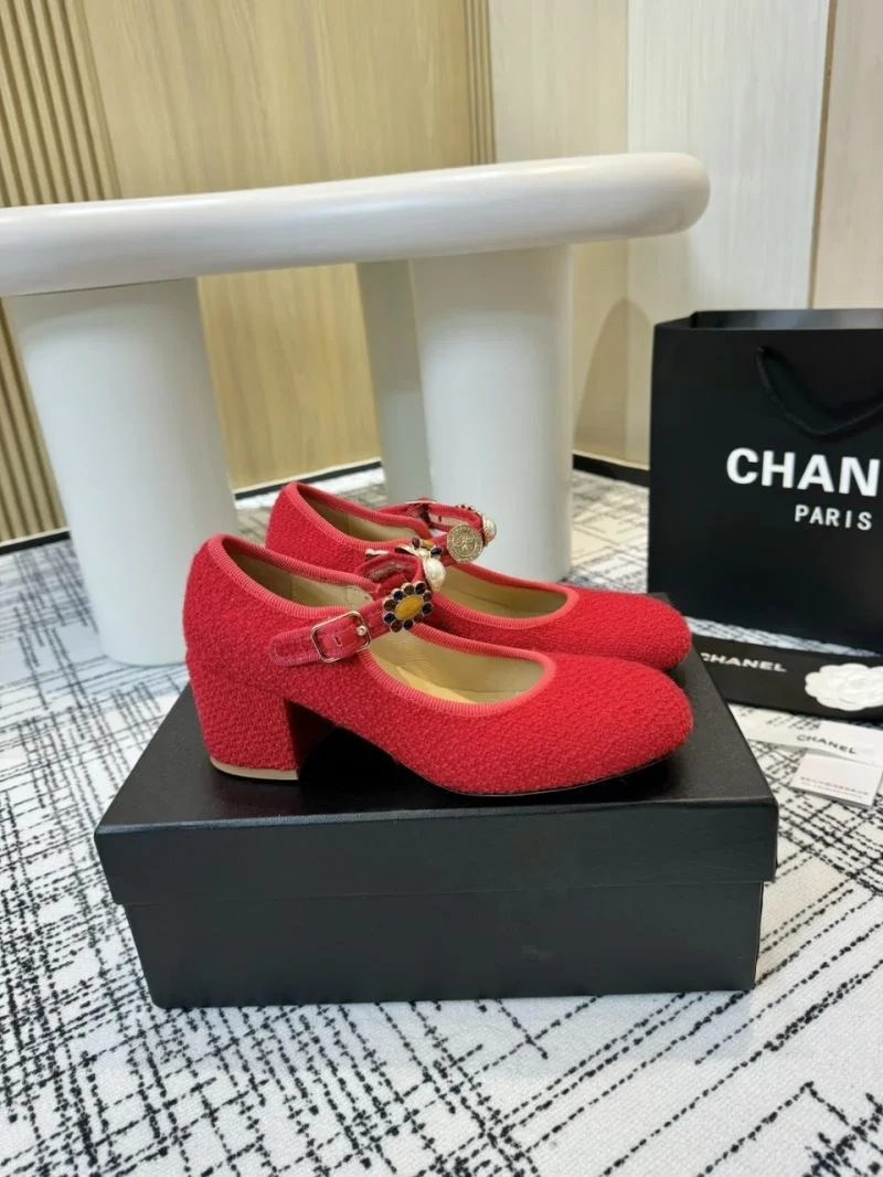 Chanel Heeled Shoes StreetReady 18199
