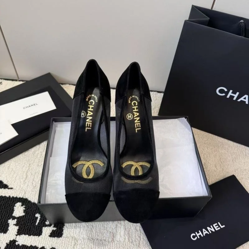 Chanel Heeled Shoes Versatile 18149