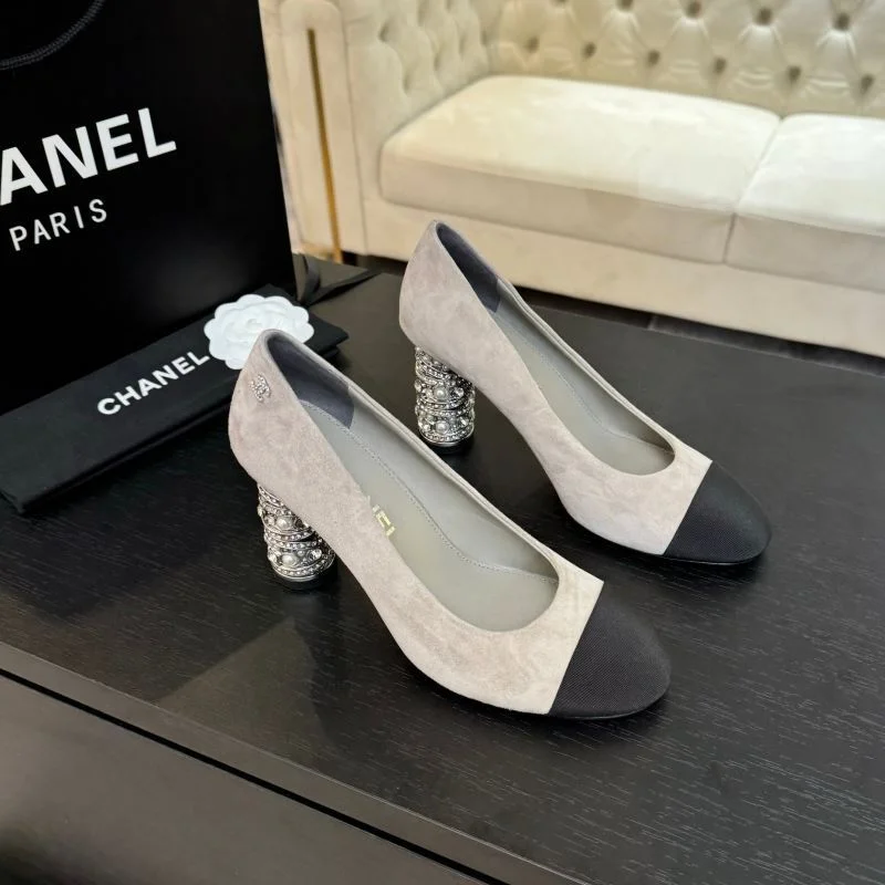 ZipUp Chanel Heeled Shoes 18153