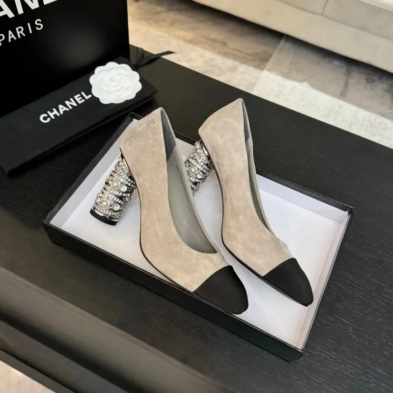 ZipUp Chanel Heeled Shoes 18153