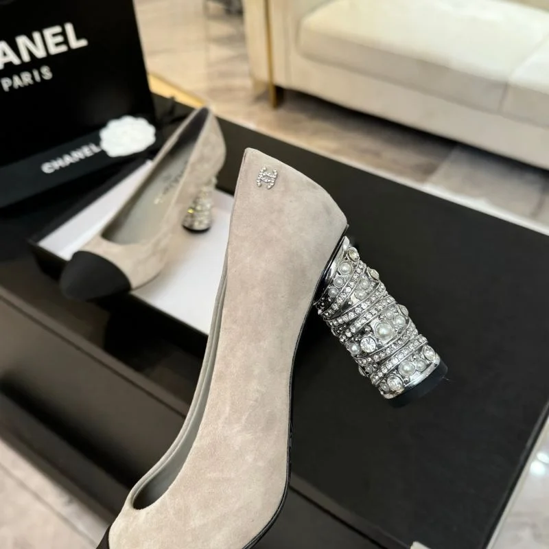 ZipUp Chanel Heeled Shoes 18153