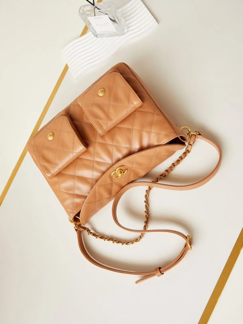 Chanel Hobo Bags ZipUp 54933