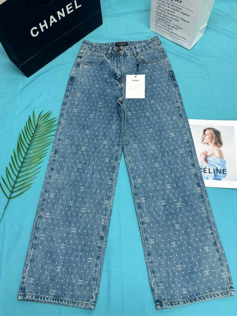 WaterResistant Chanel Jeans 108209