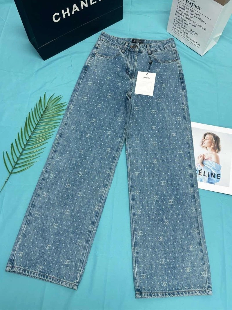 WaterResistant Chanel Jeans 108209