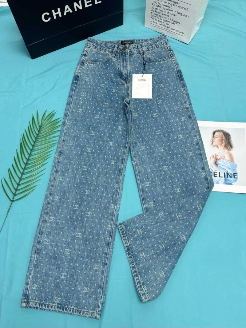 WaterResistant Chanel Jeans 108209