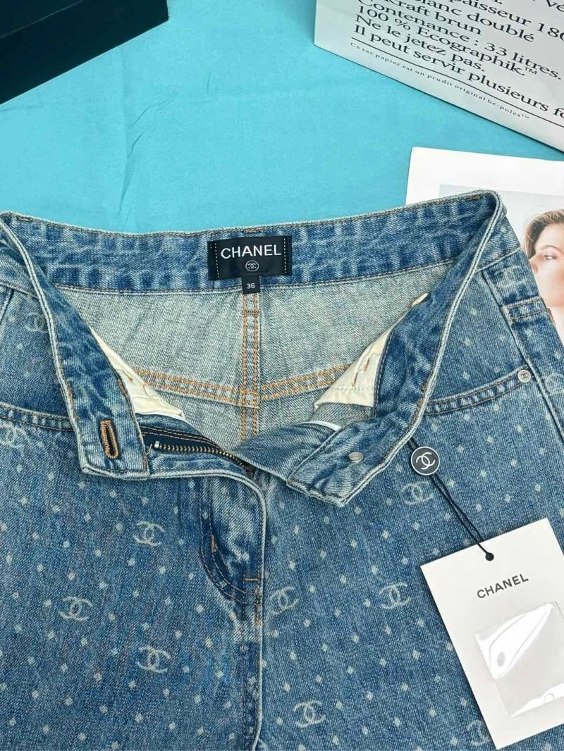 WaterResistant Chanel Jeans 108209