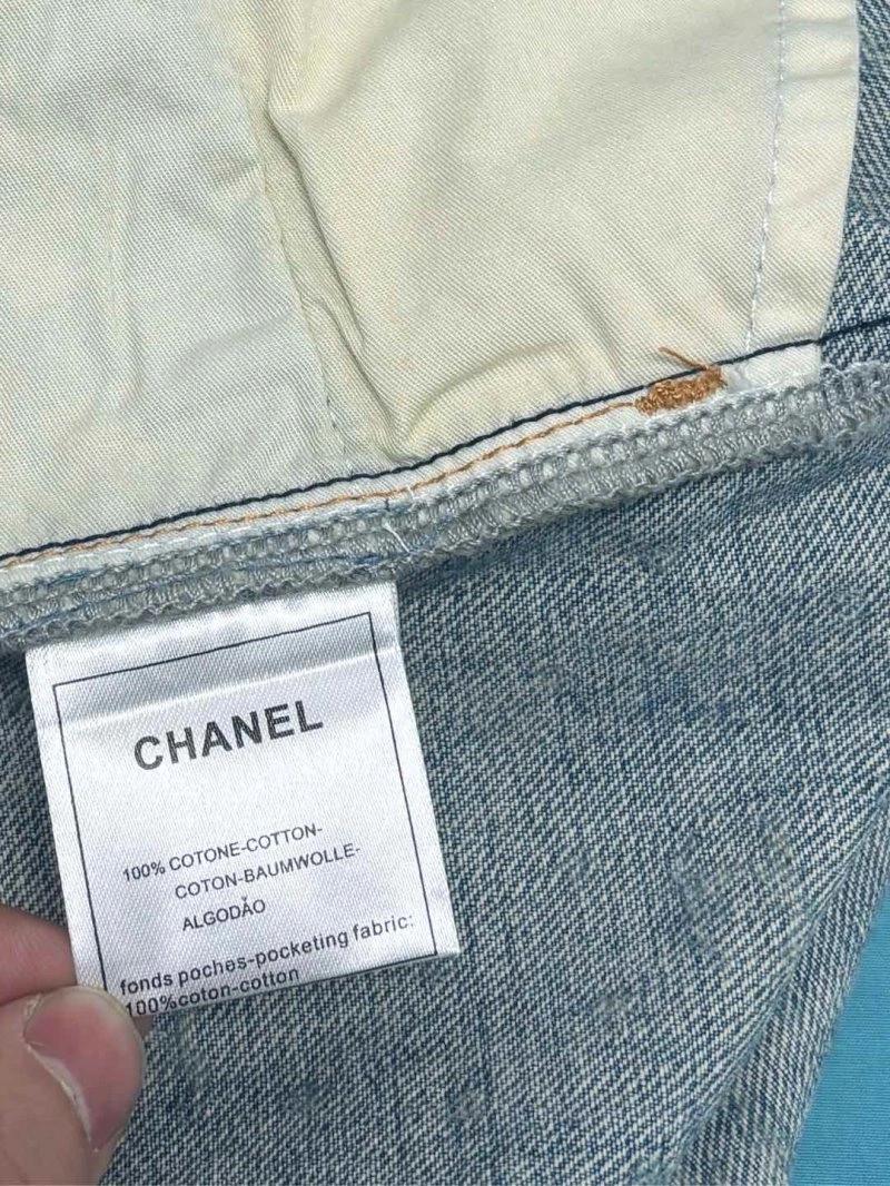 WaterResistant Chanel Jeans 108209