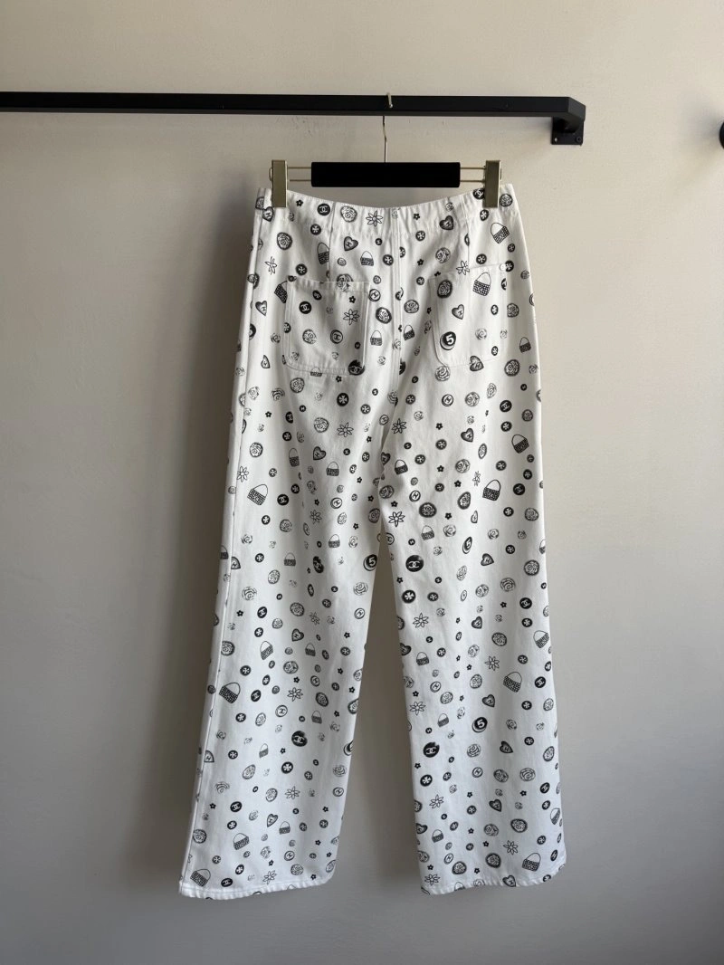 Compact Chanel Long Pants 108943