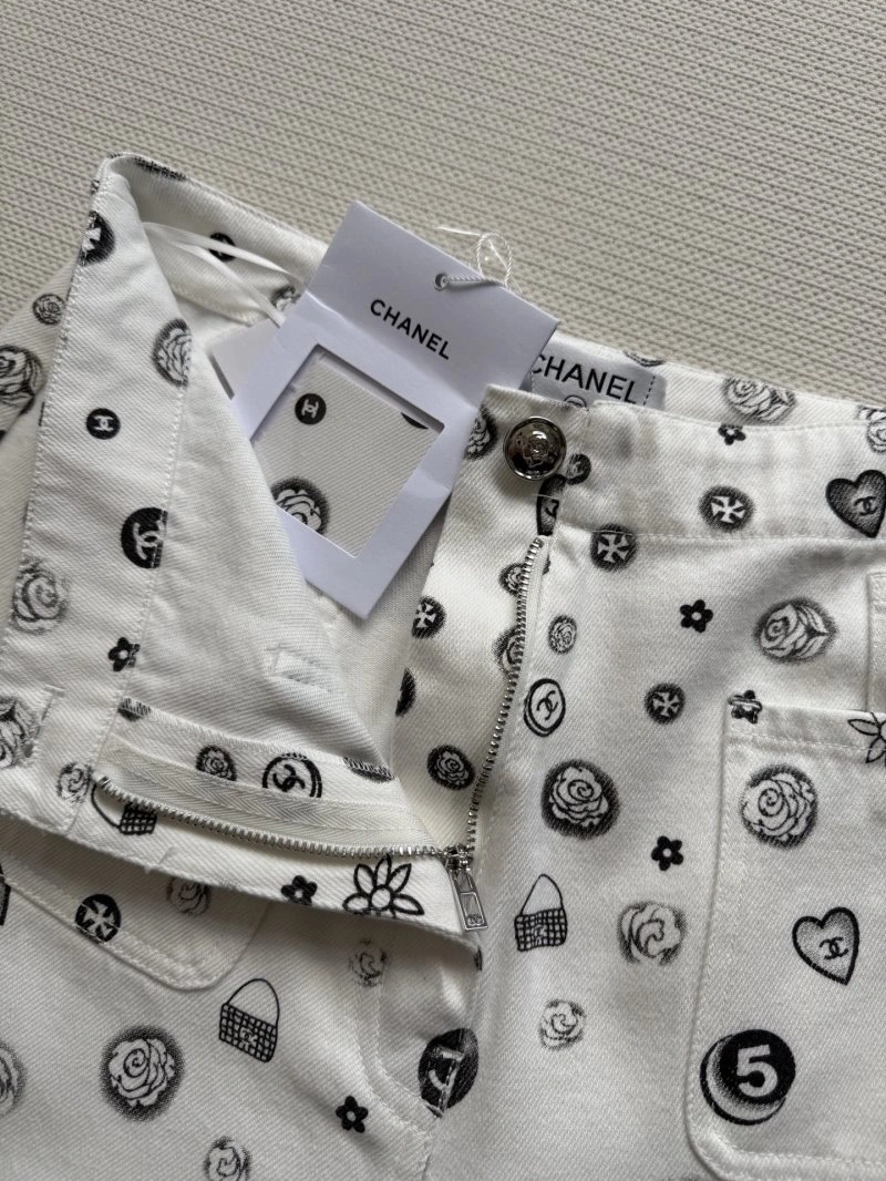 Compact Chanel Long Pants 108943