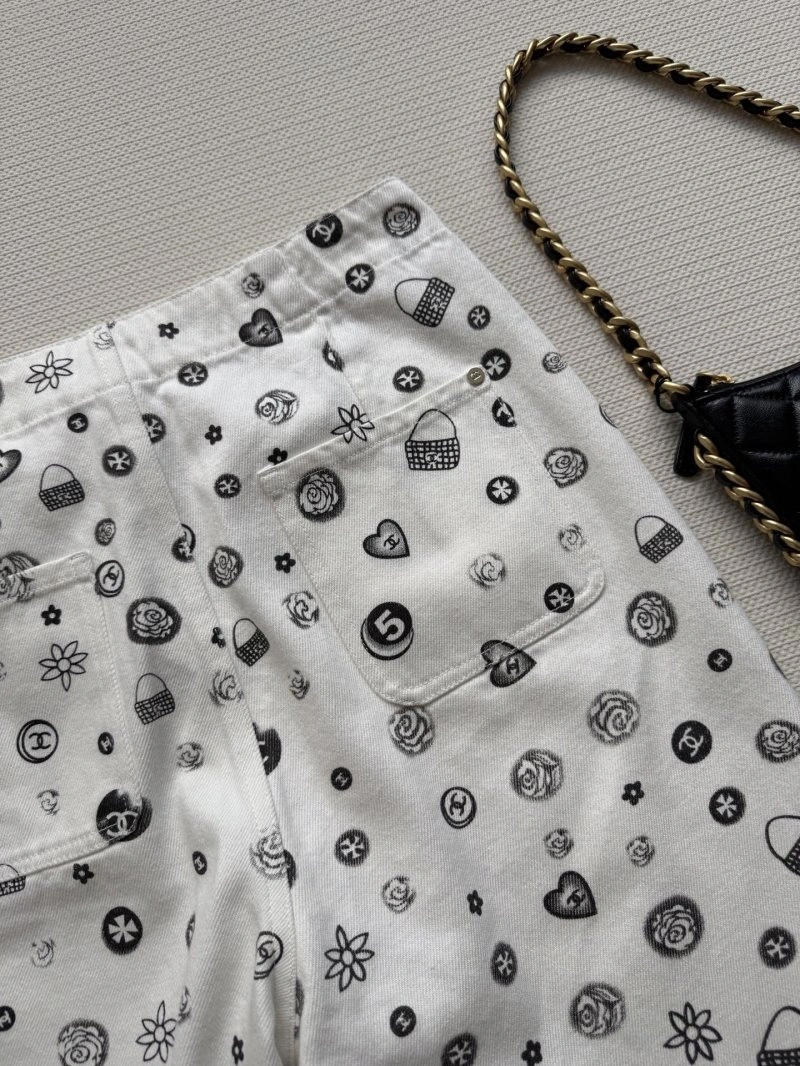 Compact Chanel Long Pants 108943