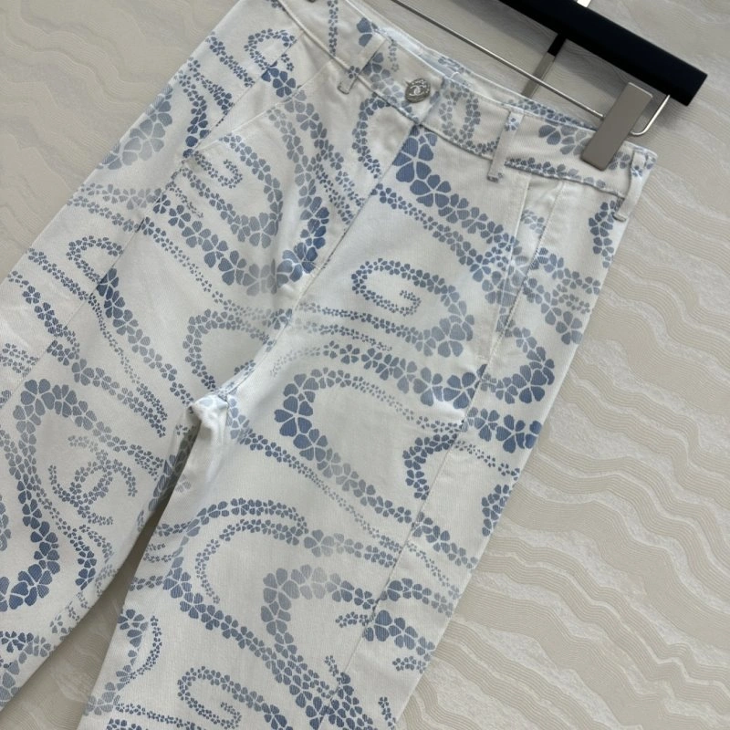 Chanel Long Pants Stretchable 110539