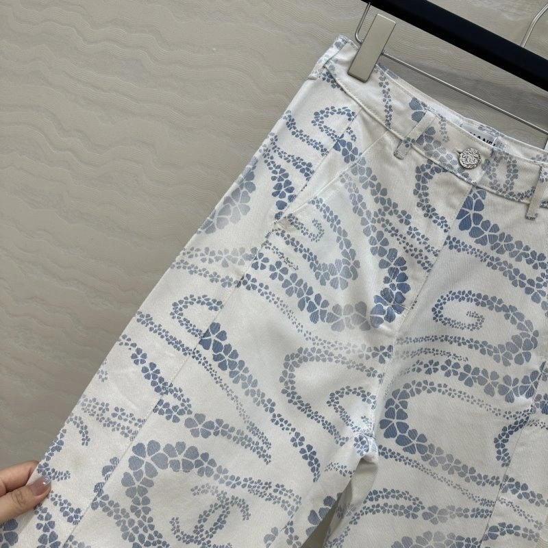 Chanel Long Pants Stretchable 110539