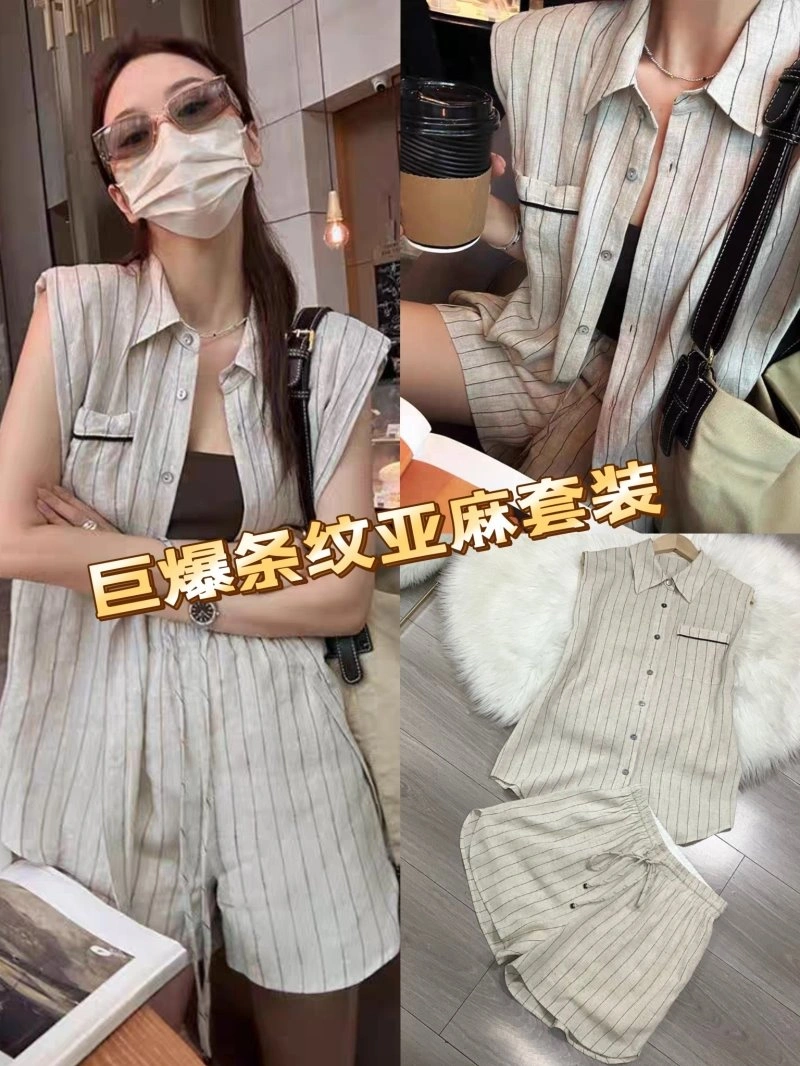 Chanel Long Suits WrinkleFree 108901