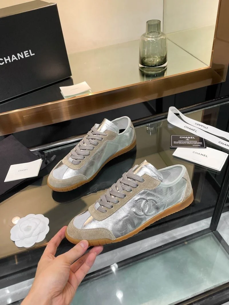 Chanel Low Shoes ZipUp 18168