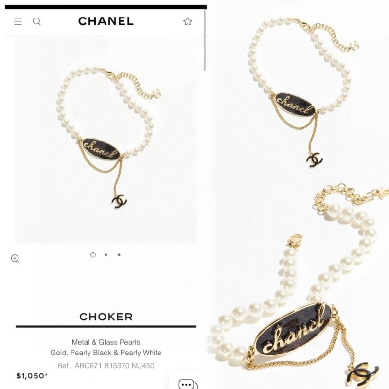 Chanel Necklaces EyeCatching 230993