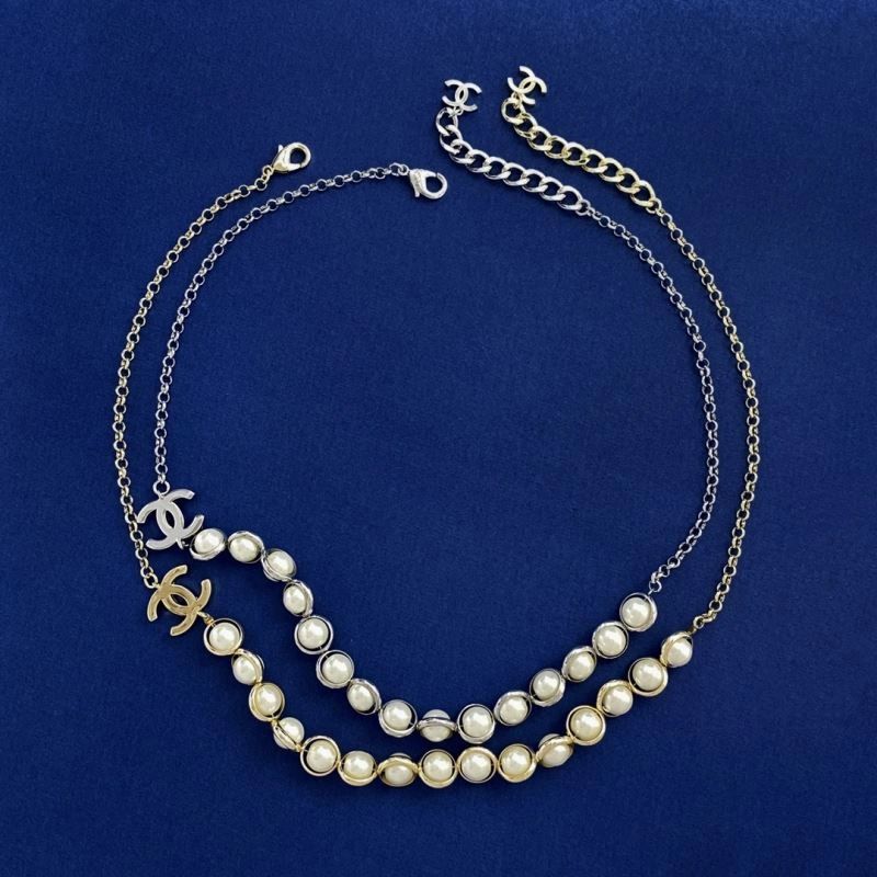Sleek Chanel Necklaces 230997