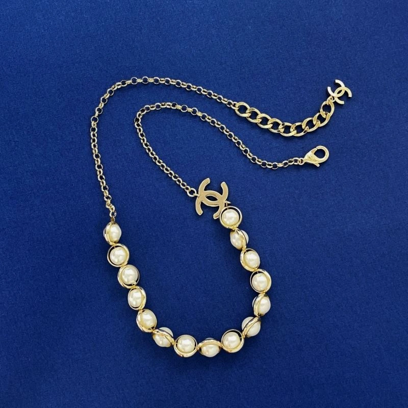 Sleek Chanel Necklaces 230997