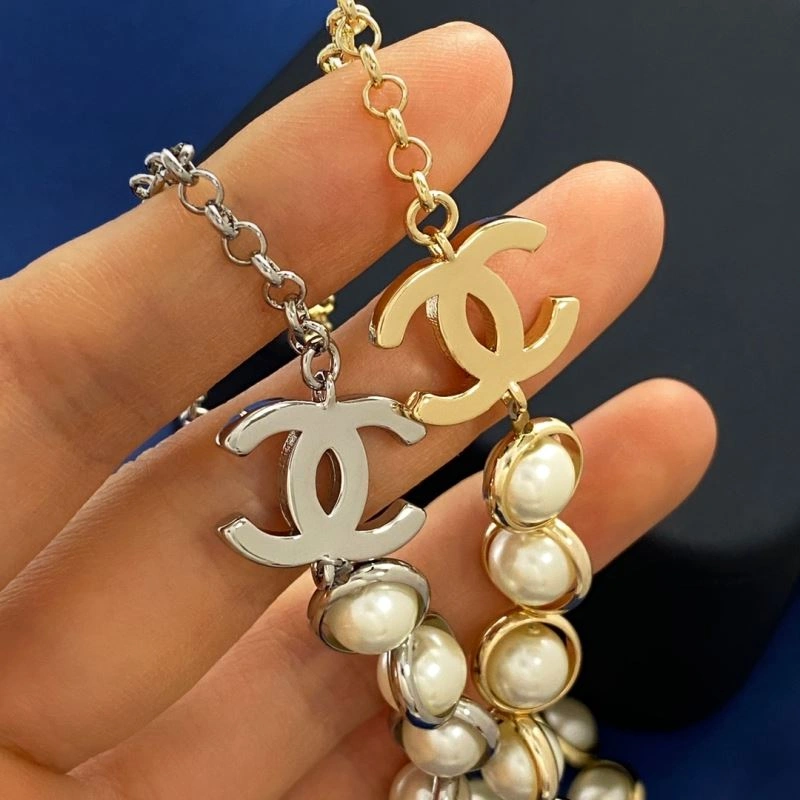 Sleek Chanel Necklaces 230997