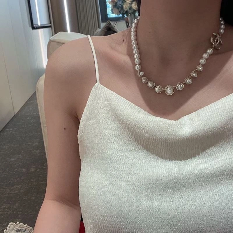 SmoothTexture Chanel Necklaces 232123