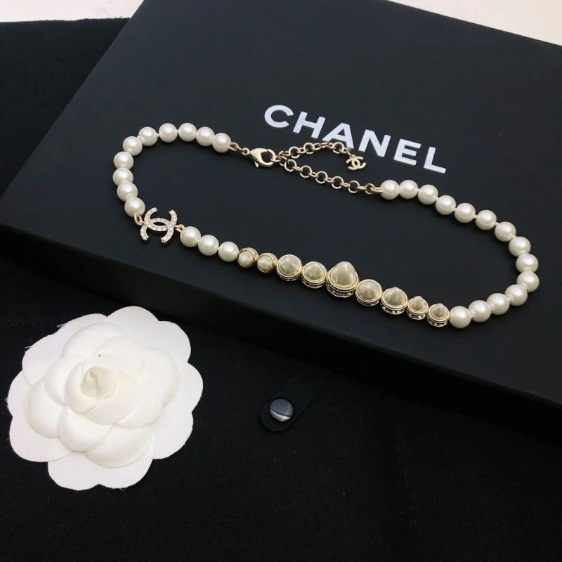 SmoothTexture Chanel Necklaces 232123