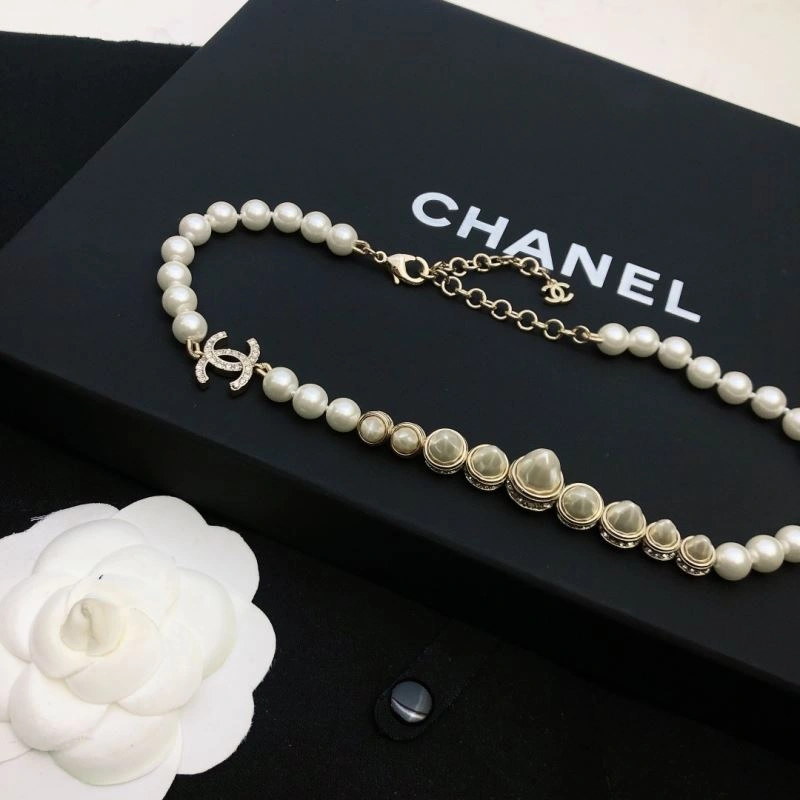 SmoothTexture Chanel Necklaces 232123