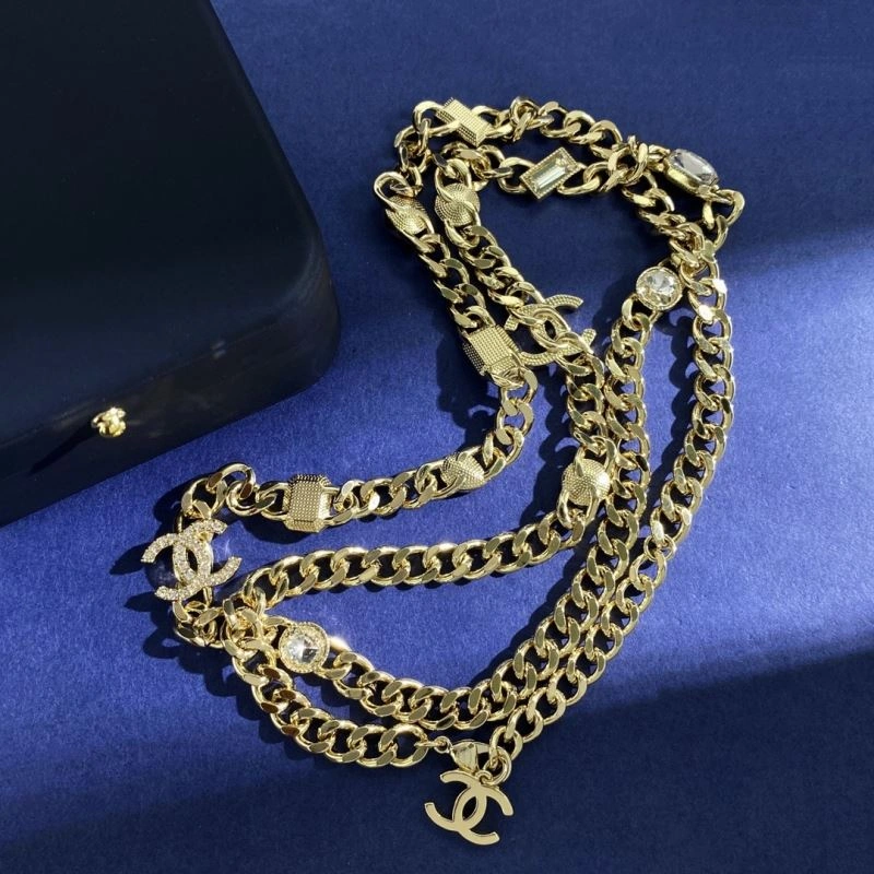 SmoothTexture Chanel Necklaces 231460